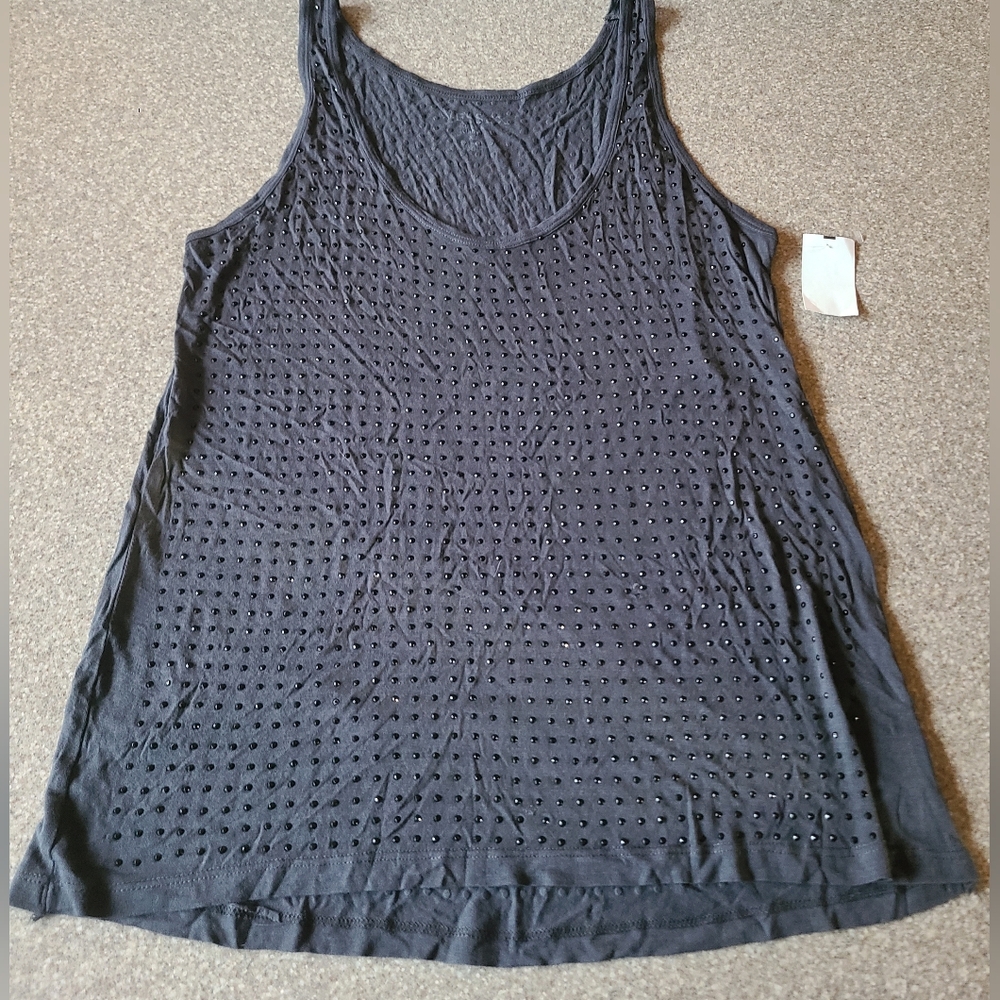 Nwt Womens wessex oversized full embleshed tank size xs
